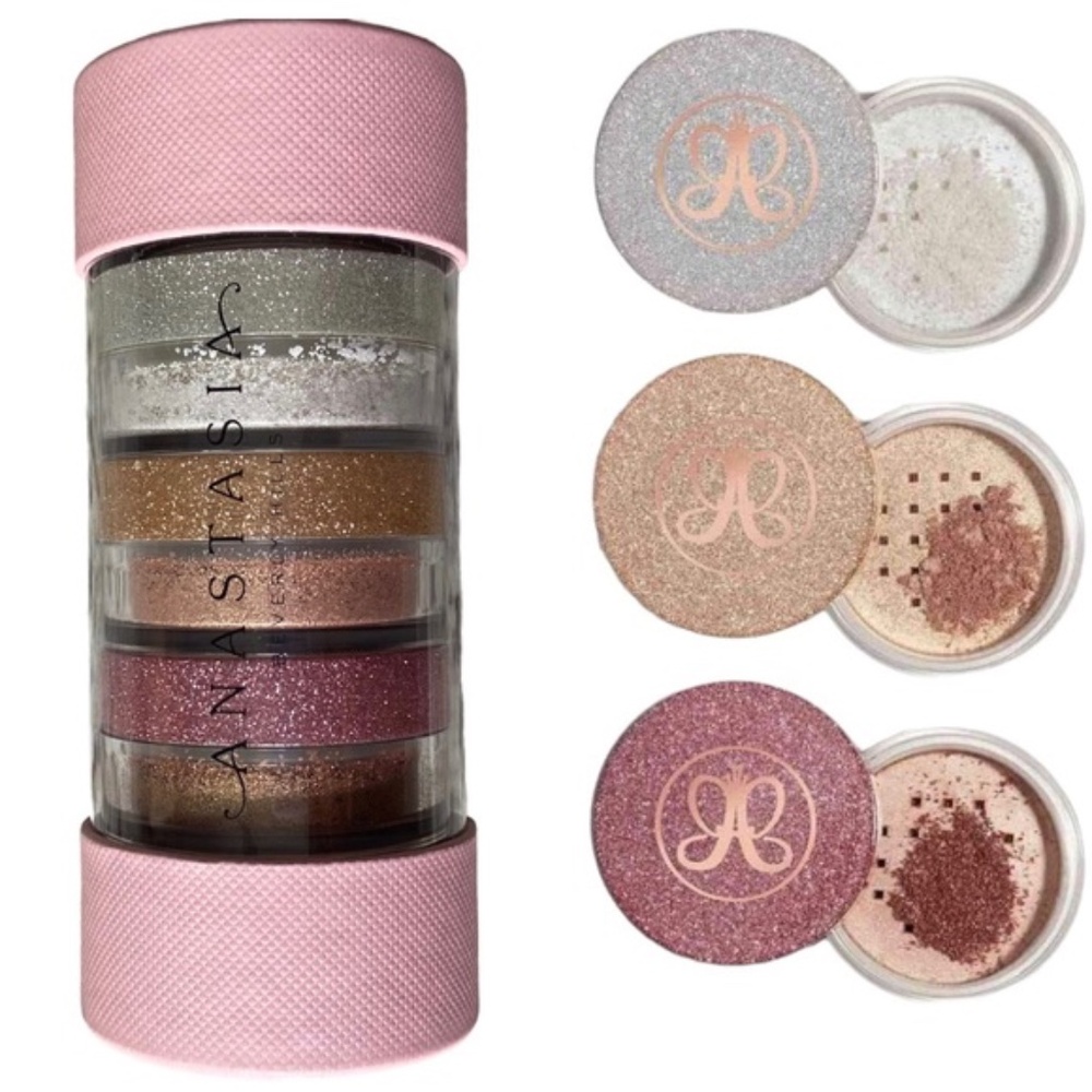 NEW Anastasia Beverly Hills 3-Pc. Mini Loose Highlighter Set